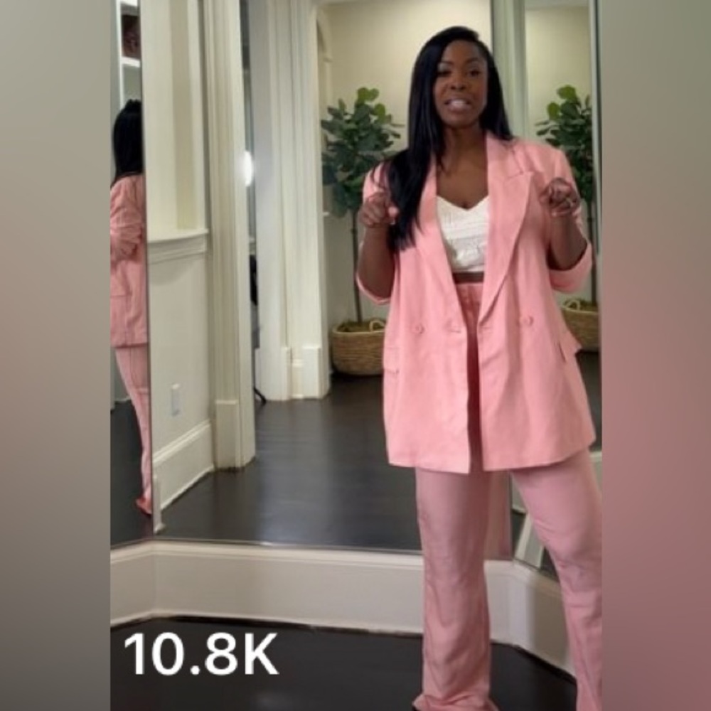 H&M Linen Suit